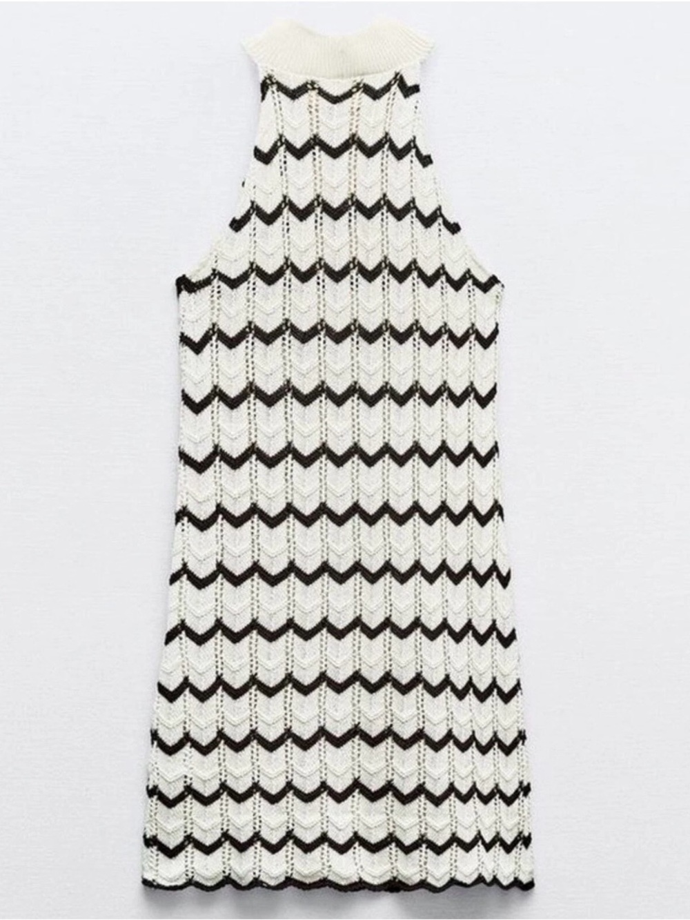 Striped Knit Mini Dress - Picture 5 of 7